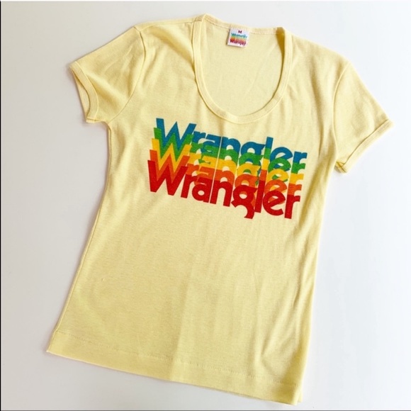 vintage wrangler tee